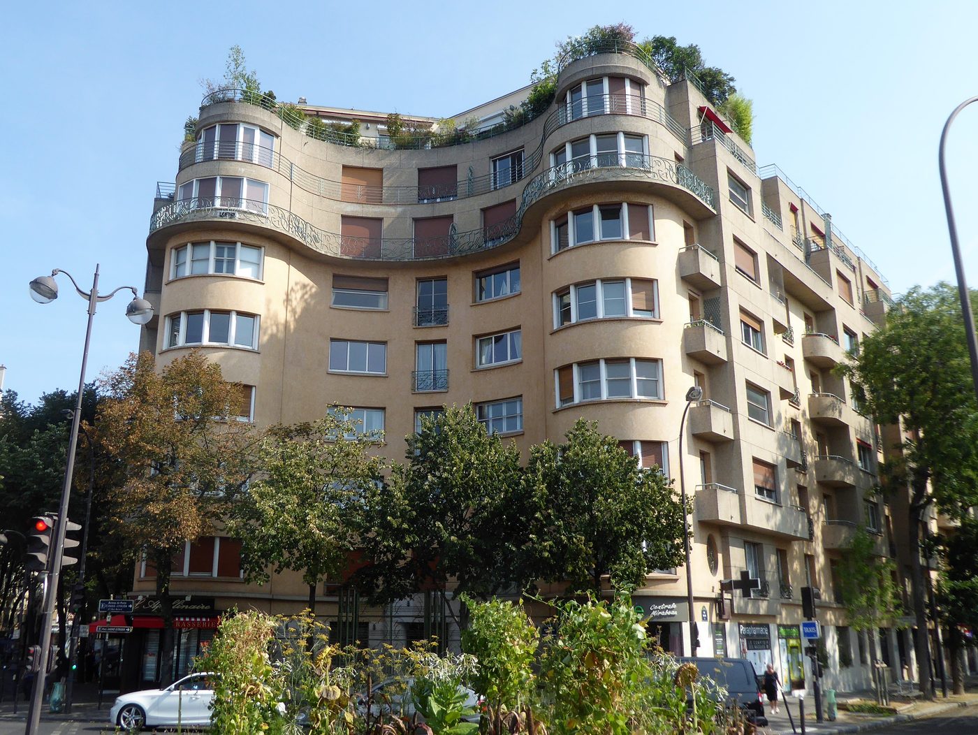 nettoyage façade immeuble Paris — avant nettoyage