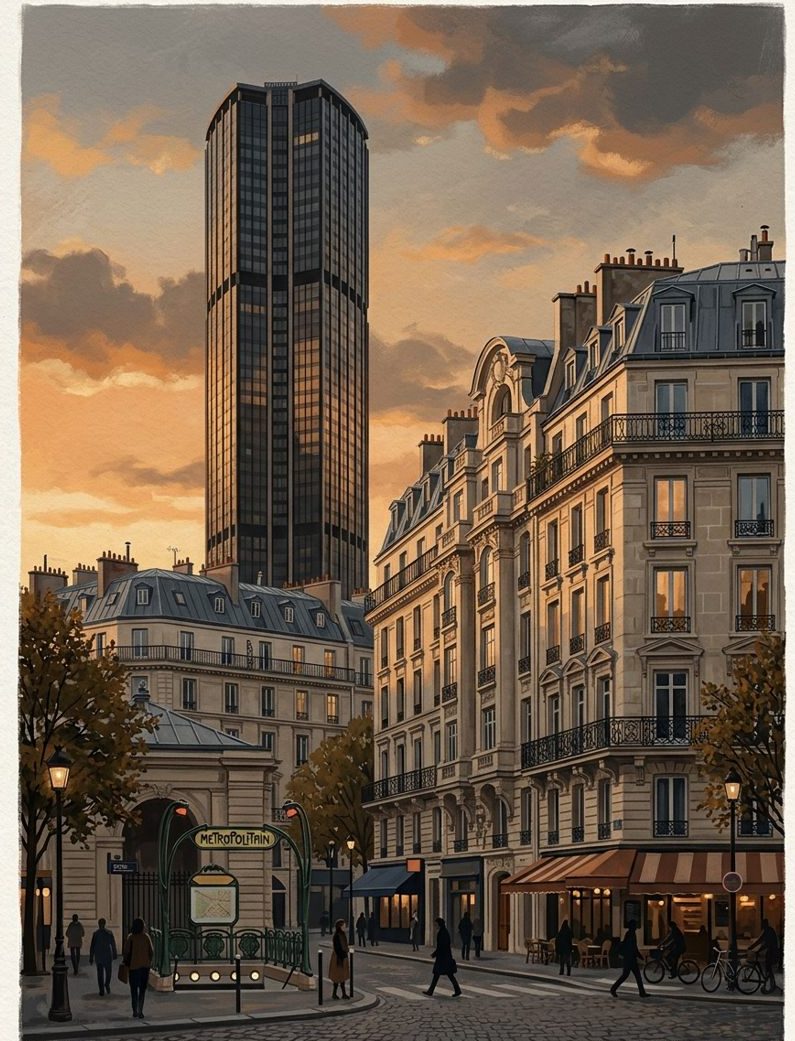Nettoyage de façade Paris 14e — Montparnasse et Denfert-Rochereau