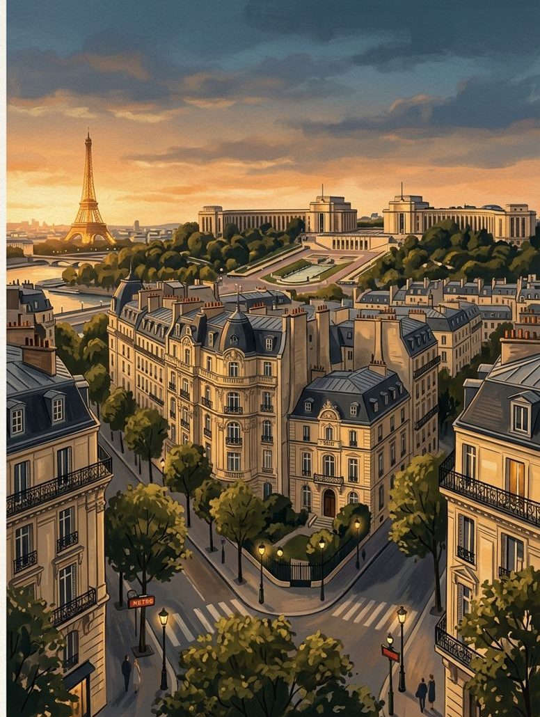 Nettoyage de façade Paris 16e — Trocadéro, Passy et Auteuil